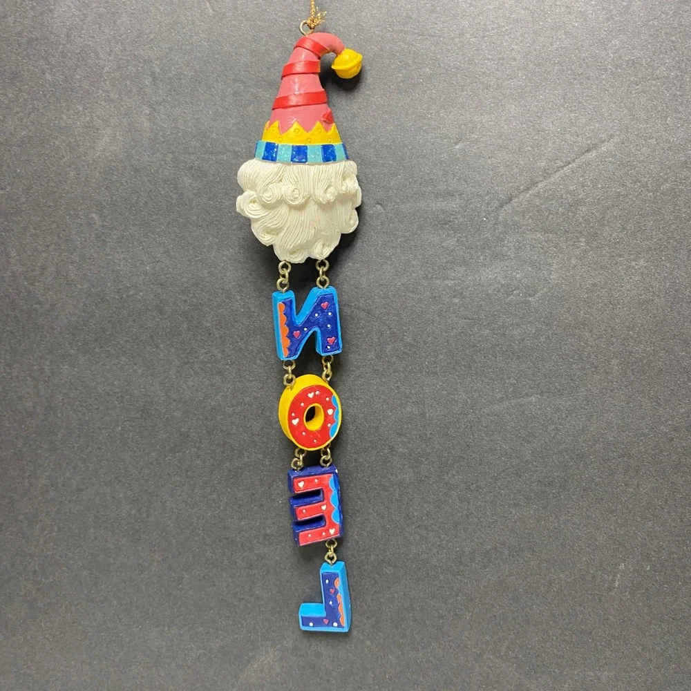 Whimsical Gnome Noel Christmas Hanging‎ Decoration Letter Ornaments